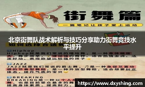 北京街舞队战术解析与技巧分享助力街舞竞技水平提升